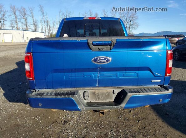 1FTEW1CP3JKD22141 2018 FORD F150 Blue 