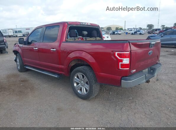 1FTEW1CP3JKF02610 2018 FORD F150 Red Rear left