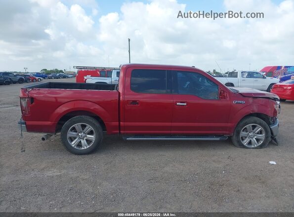 1FTEW1CP3JKF02610 2018 FORD F150 Red 360 interior view