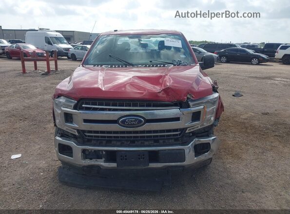 1FTEW1CP3JKF02610 2018 FORD F150 Red Rear interior view