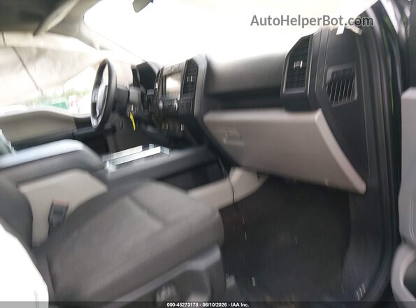 1FTEW1CP3JKF55064 2018 FORD F150 Black წინა სალონის ხედი