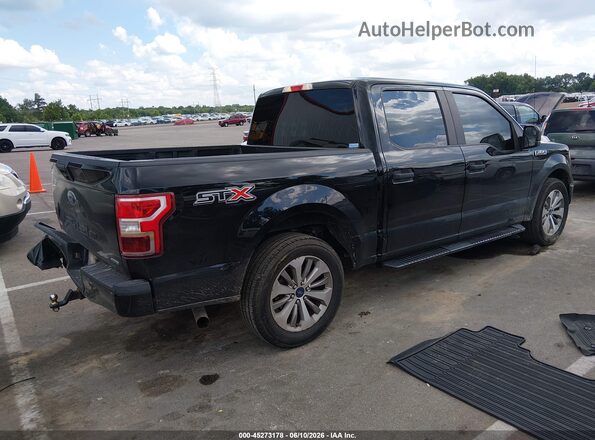1FTEW1CP3JKF55064 2018 FORD F150 Black უკანა მარჯვენა