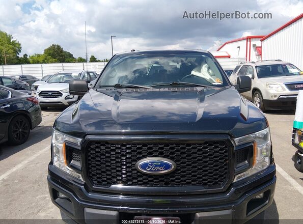 1FTEW1CP3JKF55064 2018 FORD F150 Black ხელსაწყოთა პანელის ხედი