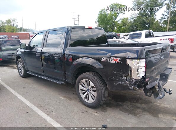 1FTEW1CP3JKF55064 2018 FORD F150 Black სალონის 360-გრადუსიანი ხედი