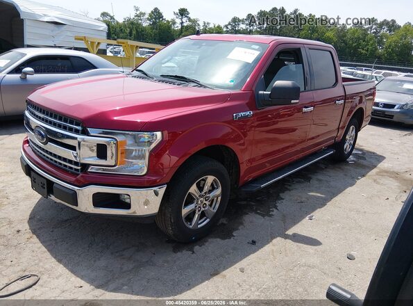 1FTEW1CP3KFD41105 2019 FORD F150 Red Przód lewy