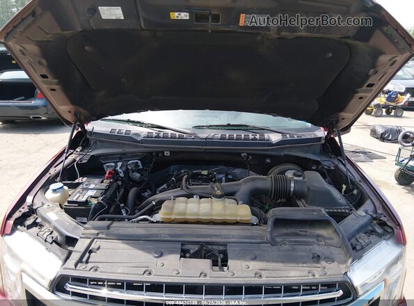 1FTEW1CP3KFD41105 2019 FORD F150 Red Widok z tyłu