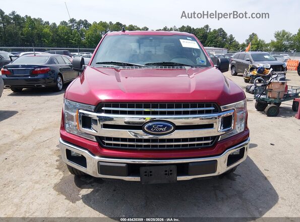 1FTEW1CP3KFD41105 2019 FORD F150 Red Widok zestawu wskaźników