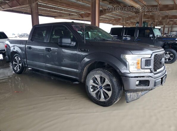 1FTEW1CP3KKC10585 2019 FORD F150 Gray Front right