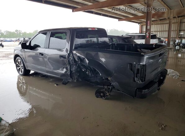 1FTEW1CP3KKC10585 2019 FORD F150 Gray Rear left