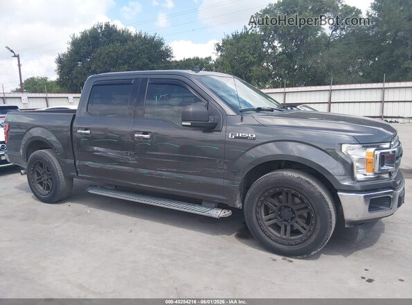 1FTEW1CP3LKE71412 2020 FORD F150 Gray წინა ხედი