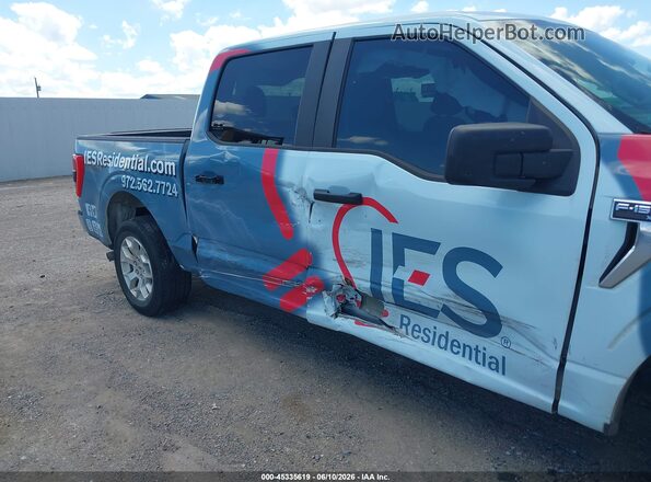 1FTEW1CP3MFA89732 2021 FORD F150 Blue წინა ხედი