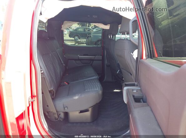 1FTEW1CP3NKD68378 2022 FORD F150 Red Вид наклейки з VIN-кодом