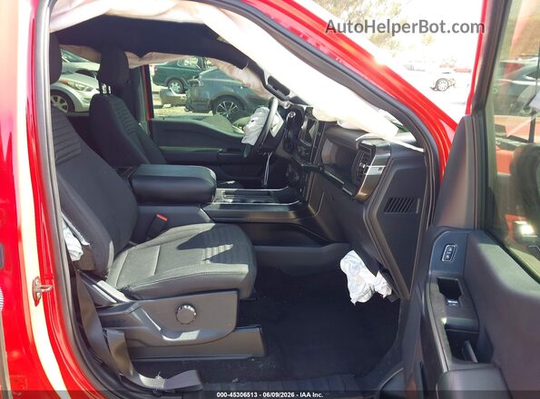 1FTEW1CP3NKD68378 2022 FORD F150 Red Вид салону спереду