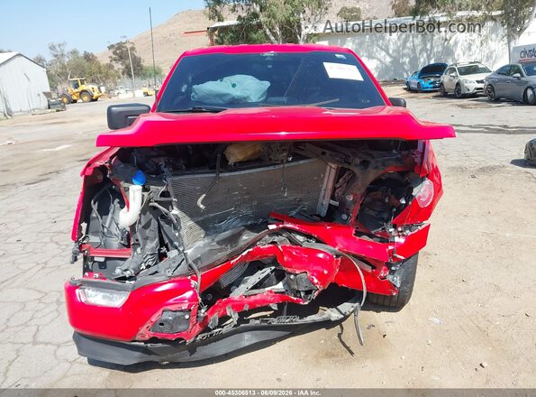 1FTEW1CP3NKD68378 2022 FORD F150 Red Вид щитка приладів