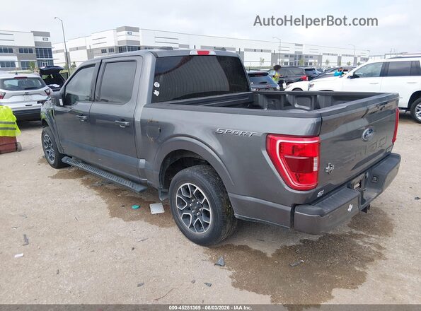 1FTEW1CP3PKE85526 2023 FORD F150 Gray Հետևի ձախ