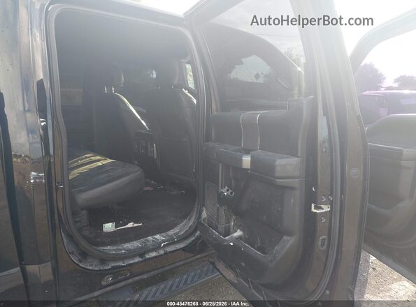 1FTEW1CP4GFC55762 2016 FORD F150 Black VIN კოდის სტიკერის ხედი