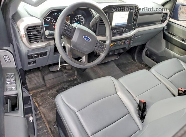 1FTEW1CP4MFA99041 2021 FORD F150 Black წინა პანელის ხედი