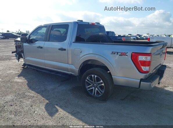 1FTEW1CP4MFB26559 2021 FORD F150 Gray Tył lewy