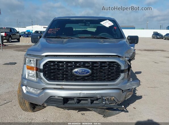 1FTEW1CP4MFB26559 2021 FORD F150 Gray Widok deski rozdzielczej