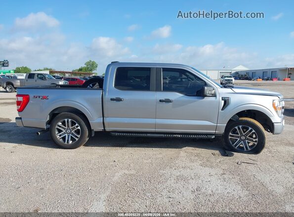 1FTEW1CP4MFB26559 2021 FORD F150 Gray Widok zestawu wskaźników