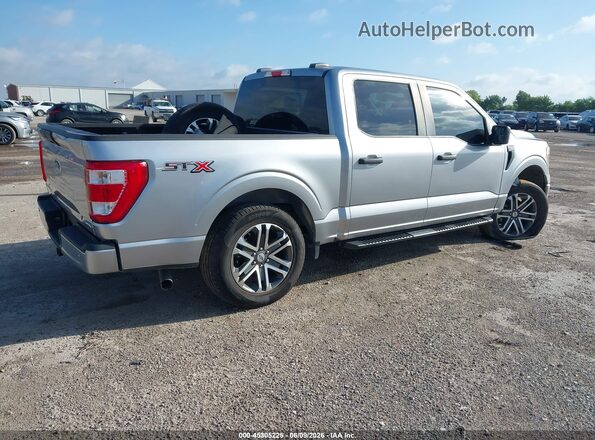 1FTEW1CP4MFB26559 2021 FORD F150 Gray Tył prawy