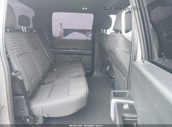 1FTEW1CP4MFC64098 2021 FORD F150 Gray Widok naklejki z numerem VIN