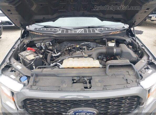 1FTEW1CP4MFC64098 2021 FORD F150 Gray Widok z tyłu