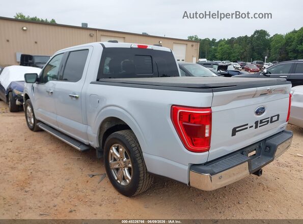 1FTEW1CP4MKE21183 2021 FORD F150 Серый Задняя левая четверть