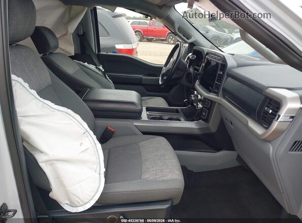 1FTEW1CP4MKE21183 2021 FORD F150 Серый Вид салона спереди