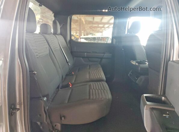 1FTEW1CP4MKE92061 2021 FORD F150 Gray Вид задньої частини салону
