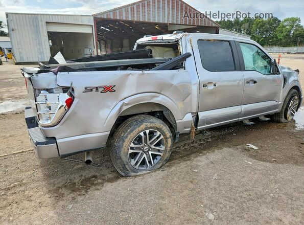 1FTEW1CP4NFA23708 2022 FORD F150 Silver Հետևի աջ