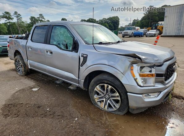 1FTEW1CP4NFA23708 2022 FORD F150 Silver Առջևի աջ