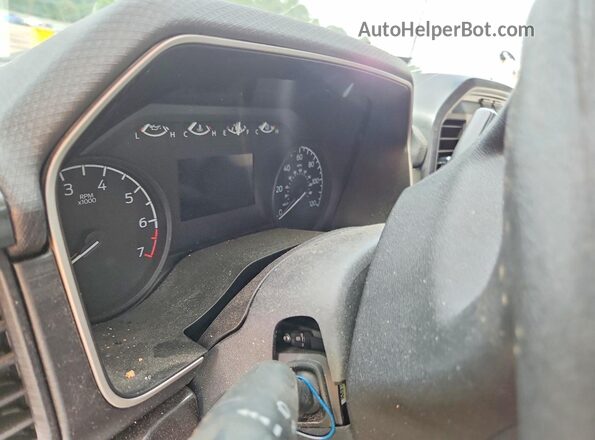 1FTEW1CP4NFA23708 2022 FORD F150 Silver Սարքավորումների վահանակի տեսք