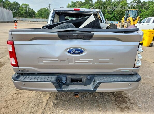 1FTEW1CP4NFA23708 2022 FORD F150 Silver Հետևի տեսք