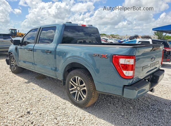 1FTEW1CP4PKD41094 2023 FORD F150 Blue Հետևի ձախ