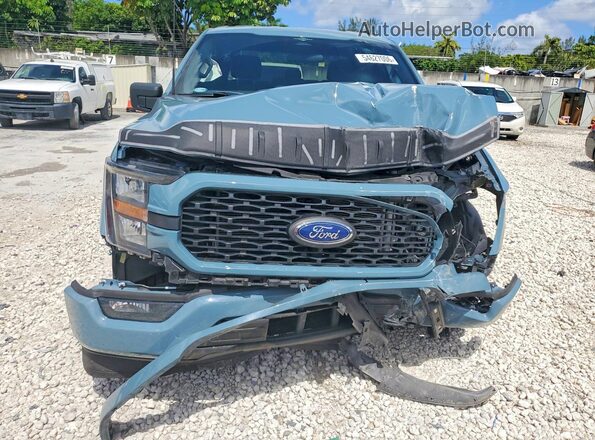 1FTEW1CP4PKD41094 2023 FORD F150 Blue Դիմացի տեսք