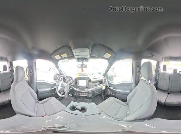 1FTEW1CP4PKE59940 2023 FORD F150 White სალონის 360-გრადუსიანი ხედი