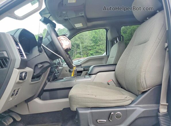 1FTEW1CP5GFA95150 2016 FORD F150 Белый Вид салона спереди