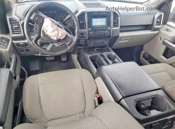 1FTEW1CP5GFA95150 2016 FORD F150 Белый Вид панели приборов