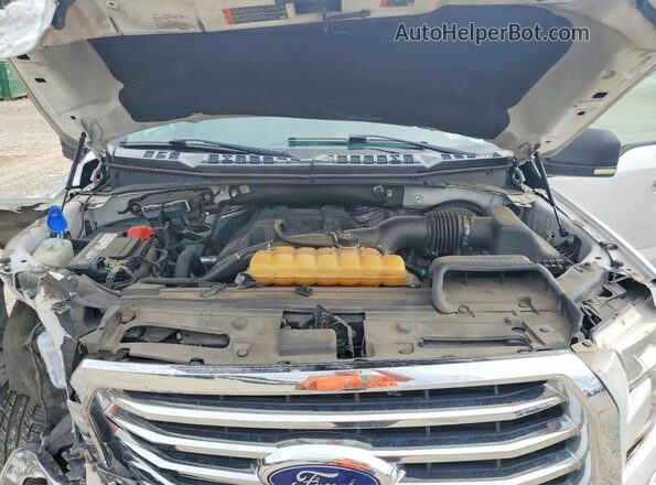 1FTEW1CP5GFA95150 2016 FORD F150 Белый Вид задней части салона