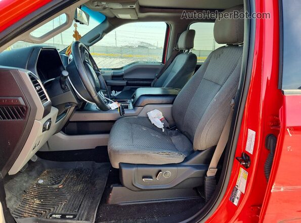 1FTEW1CP5GKD93270 2016 FORD F150 Red Vista interior delantera