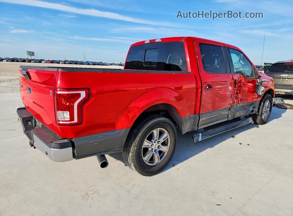 1FTEW1CP5GKD93270 2016 FORD F150 Red Trasero derecho