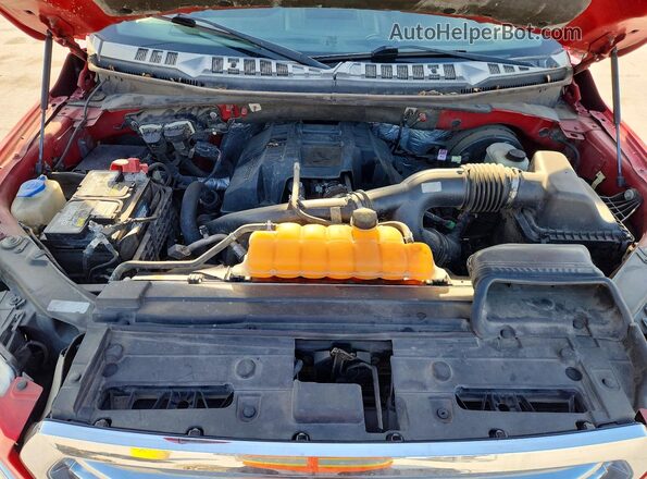 1FTEW1CP5GKD93270 2016 FORD F150 Red Vista interior trasera