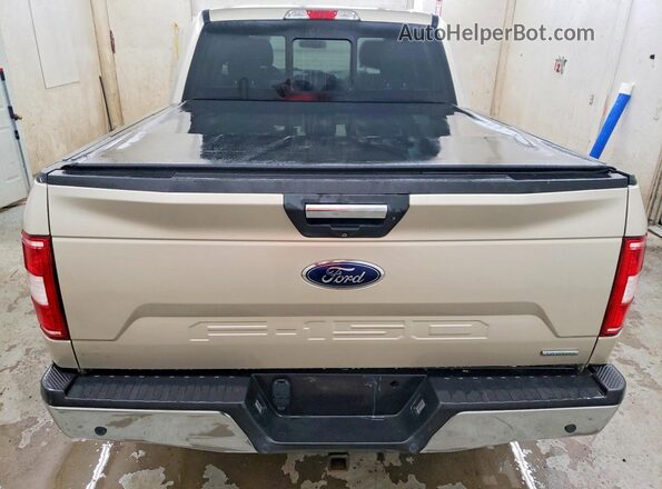 1FTEW1CP5JFB09152 2018 FORD F150 Cream Հետևի տեսք