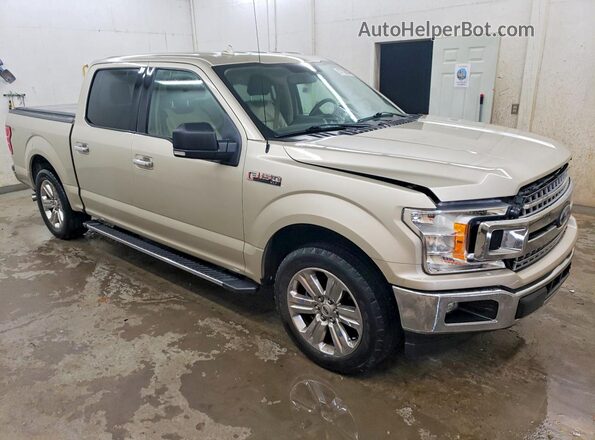 1FTEW1CP5JFB09152 2018 FORD F150 Cream Առջևի աջ