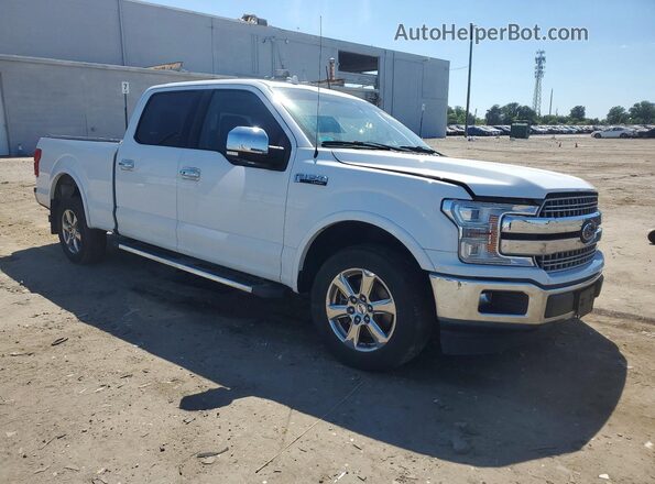1FTEW1CP5JFC98935 2018 FORD F150 White Delantero derecho