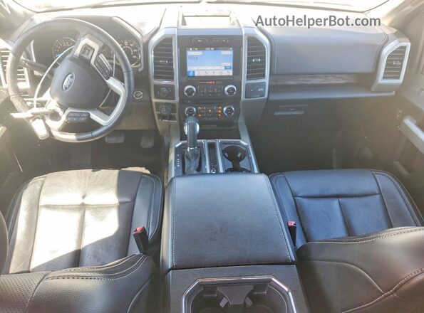 1FTEW1CP5JFC98935 2018 FORD F150 White Vista del salpicadero