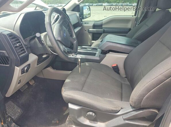 1FTEW1CP5KKD96405 2019 FORD F150 Gray Front interior view