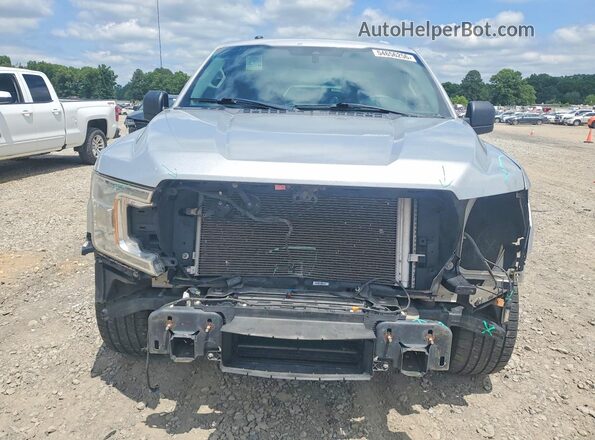 1FTEW1CP5KKD96405 2019 FORD F150 Gray Front view