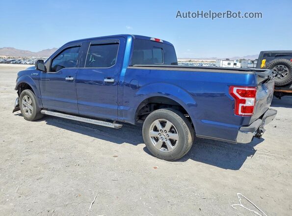 1FTEW1CP5LKD33029 2020 FORD F150 Синий Задняя левая четверть